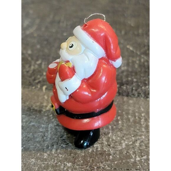 Topps 2001 Santa Claus milk and cookies ornament Xmas figure - Picture 2 of 4
